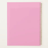 Cœurs Colorés, Planificateur Quotidien (Dos)