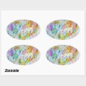 Coeurs communautaires Aimer Stickers Art Étiquette (Feuille)