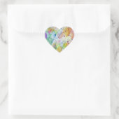 Coeurs communautaires Aimer Stickers Art Étiquette (Sac)
