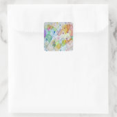 Coeurs communautaires Aimer Stickers Art Étiquette (Sac)