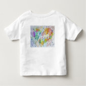 Coeurs communautaires Couleur Amour Art T-shirt (Dos)