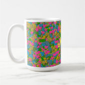 Coeurs Confetti Grosse Mug Café (Gauche)