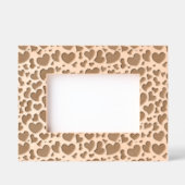 Coeurs courbes Cadre d'image ajusté (Recto)