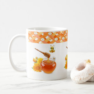 Coeurs d'abeilles miel Mug