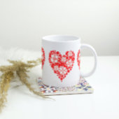 Coeurs d'amour Mug de café géant