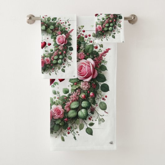 Cœurs d'amour Roses Saint-Valentin (En situation)