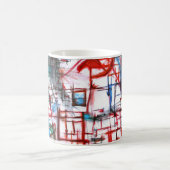 Coeurs dans la ligne tasse (Centre)