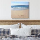 Coeurs dans la toile de sable (Insitu(Chambre))