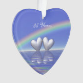 Coeurs d'argent du 25e anniversaire (devant)