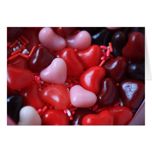 Coeurs de bonbons Valentine (Devant horizontal)