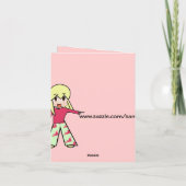Cœurs de Chibi Saint-Valentin Merci XOXOXO (Dos)