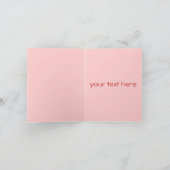 Cœurs de Chibi Saint-Valentin Merci XOXOXO (Intérieur)