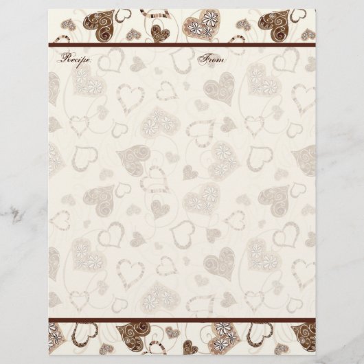 Coeurs de chocolat Mariage nuptiale Recette Pages  (Devant)