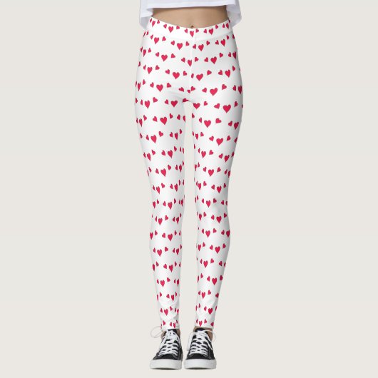 Coeurs de conversation Leggings (Devant)