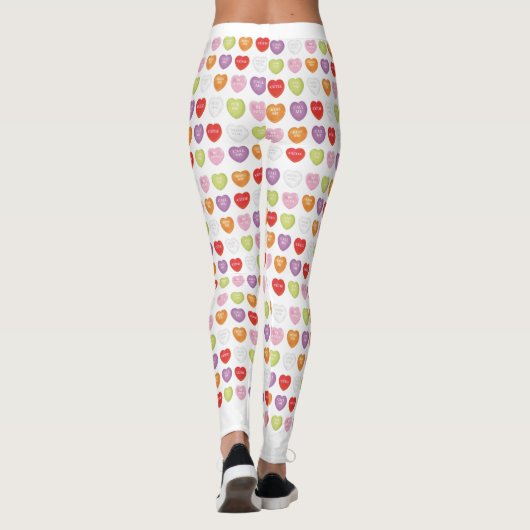Coeurs de conversation Leggings (Dos)