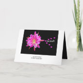 Coeurs de Faire-part de mariage de la NIECE (Dos)