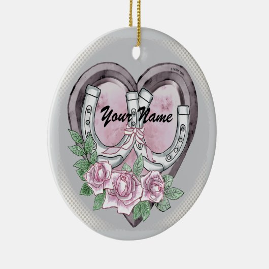 Coeurs de fer à cheval ornements (Droite)