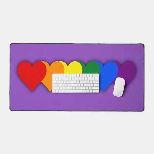 Coeurs de fierté LGBT (Clavier et souris)