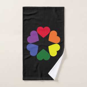 Coeurs de fierté LGBT