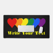 Coeurs de fierté LGBT (Clavier et souris)