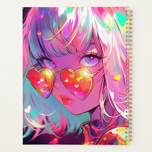 Coeurs de fille Anime (Dos)