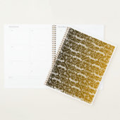 Coeurs de Jésus et Marie Motif noir et or (Devant avec enveloppe)