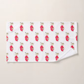 Cœurs de la Saint-Valentin Cupidon (Serviette à main)