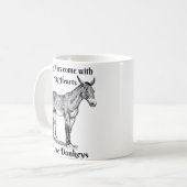 Coeurs de longues oreilles de tasse de café (Devant gauche)