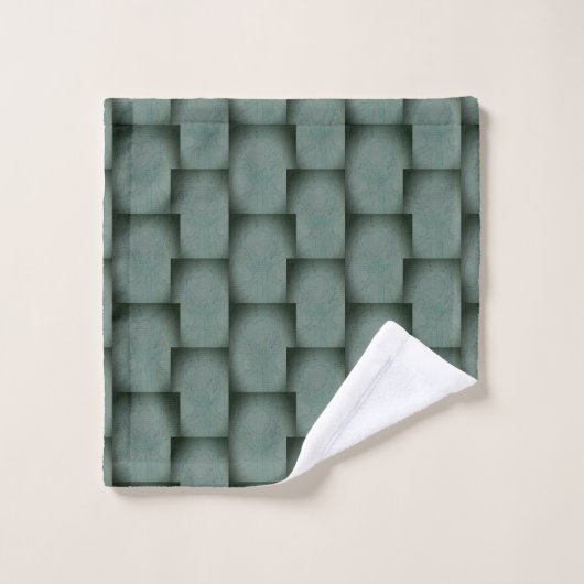 Coeurs de Nana (noir et gris) (Gant de toilette)