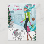 Coeurs de neige - cartes postales (Devant)