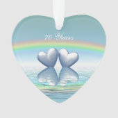 Coeurs de platine du 70e anniversaire (devant)