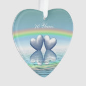 Coeurs de platine du 70e anniversaire (devant)