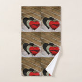 Coeurs de rêve A' Fallen (Serviette à main)