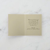 Coeurs de sable sur la plage, Merci Cartes (Intérieur)