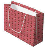 Coeurs de sac cadeau (Devant Angle)