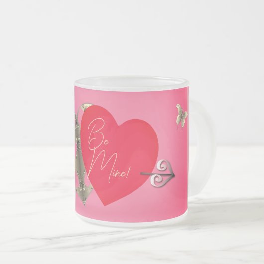Coeurs de Saint-Valentin et Mug d'Arrow (Devant droit)