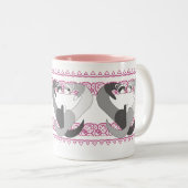 Coeurs de tasse de furet (Devant droit)