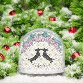 Cœurs de teckel Roses Félicitations (Noël)