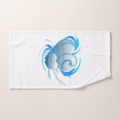 Coeurs de tourbillon (Serviette à main)