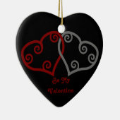 Coeurs défoulants Soyez Mon Ornement Saint-Valenti (Droite)