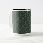 Coeurs Diamants Pique Clubs Motif Mug (Devant gauche)