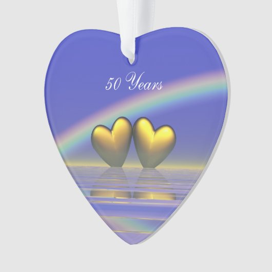 Coeurs d'or du 50e anniversaire (devant)