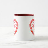 COEURS DOUCES Maroon Combo Mug (Centre)