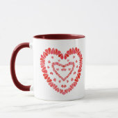 COEURS DOUCES Maroon Combo Mug (Gauche)
