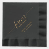 Coeurs | Élégant Script Memorial Funeral (Recto)