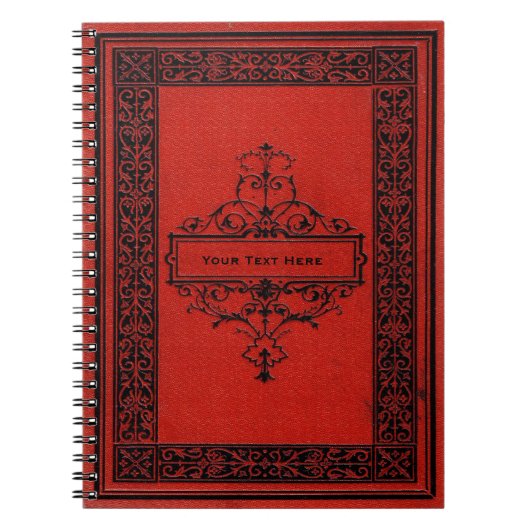 Coeurs Élégants Livre Vintage Couverture Goth carn (Devant)