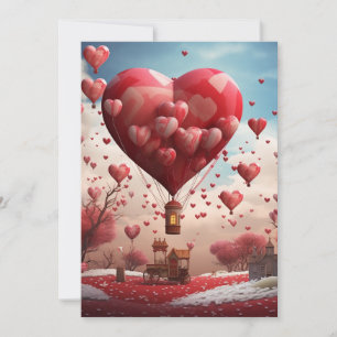 Cœurs en Ballons: Quand je te le dis - Carte de la