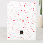 COEURS EN CARTE AMOUREUSE (Dos)