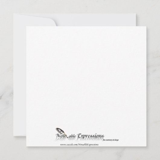 Coeurs enchevêtrés en Faire-part de mariage argent (Dos)