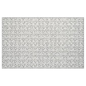 Coeurs et cercles Tissu (Fat Quarter)